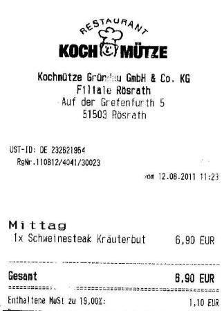 dhst Hffner Kochmtze Restaurant